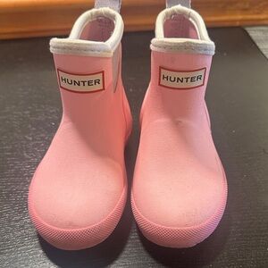 Hunter toddler Pink Rain Boots